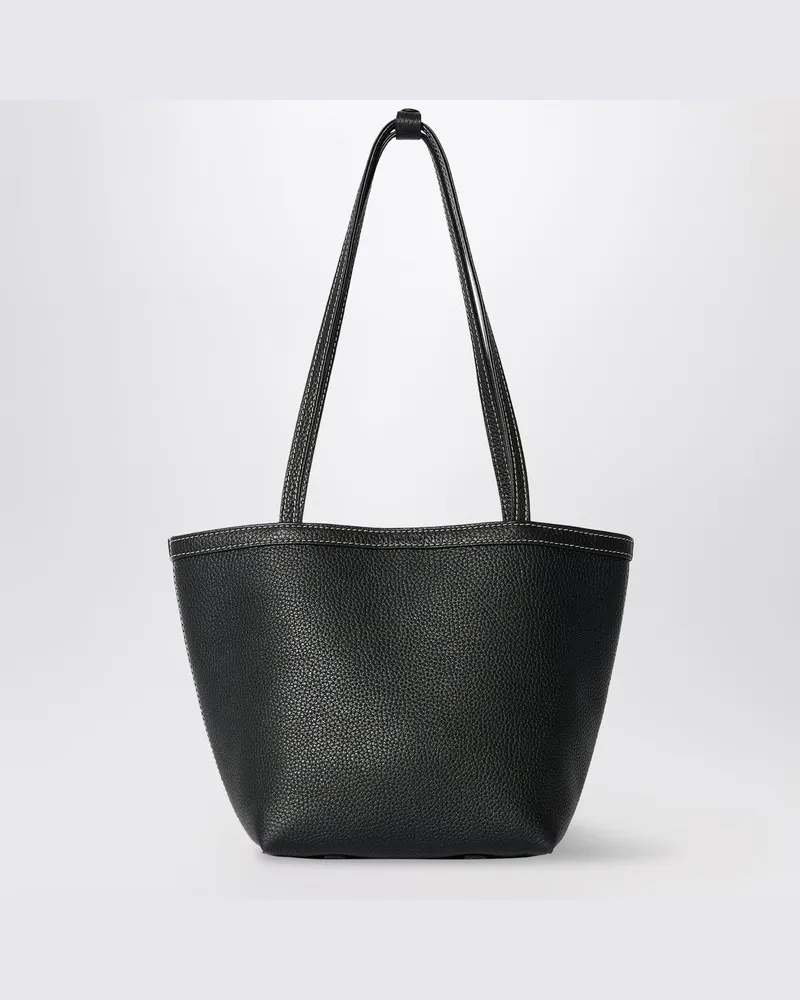 The Row Mittlere Park Tote Stitch Tasche in Schwarz Schwarz
