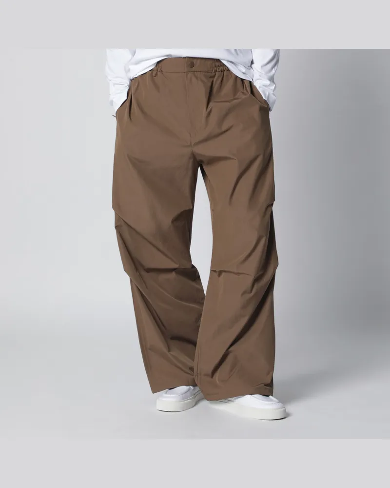 A.P.C. Braune Baggy-Hose Brown