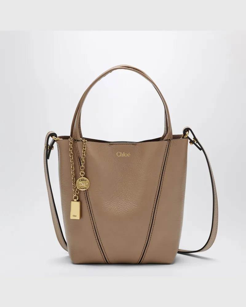 Chloé Kleine  Spin Tote Bag in Puderrosa Pink
