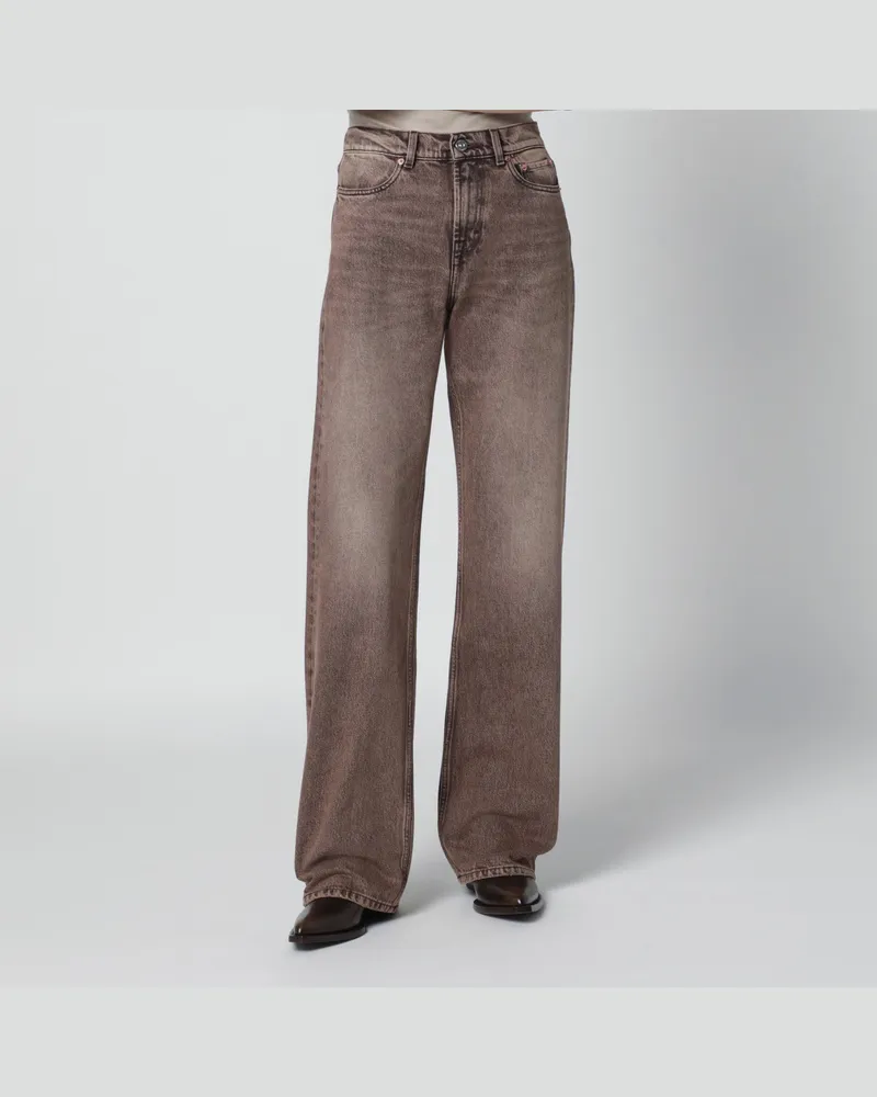 Our Legacy Wata Cut Jeans in Clay Breeze Wash Brown