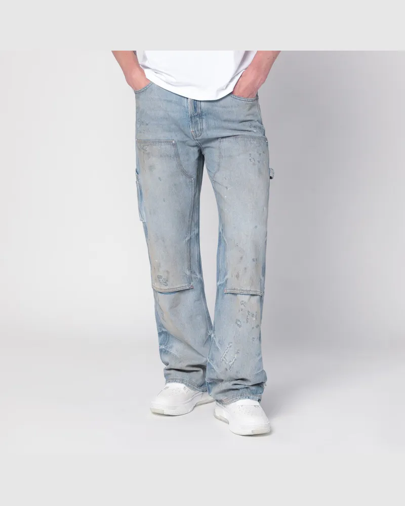 Amiri Carpenter-Jeans hellblau verwaschen Blue