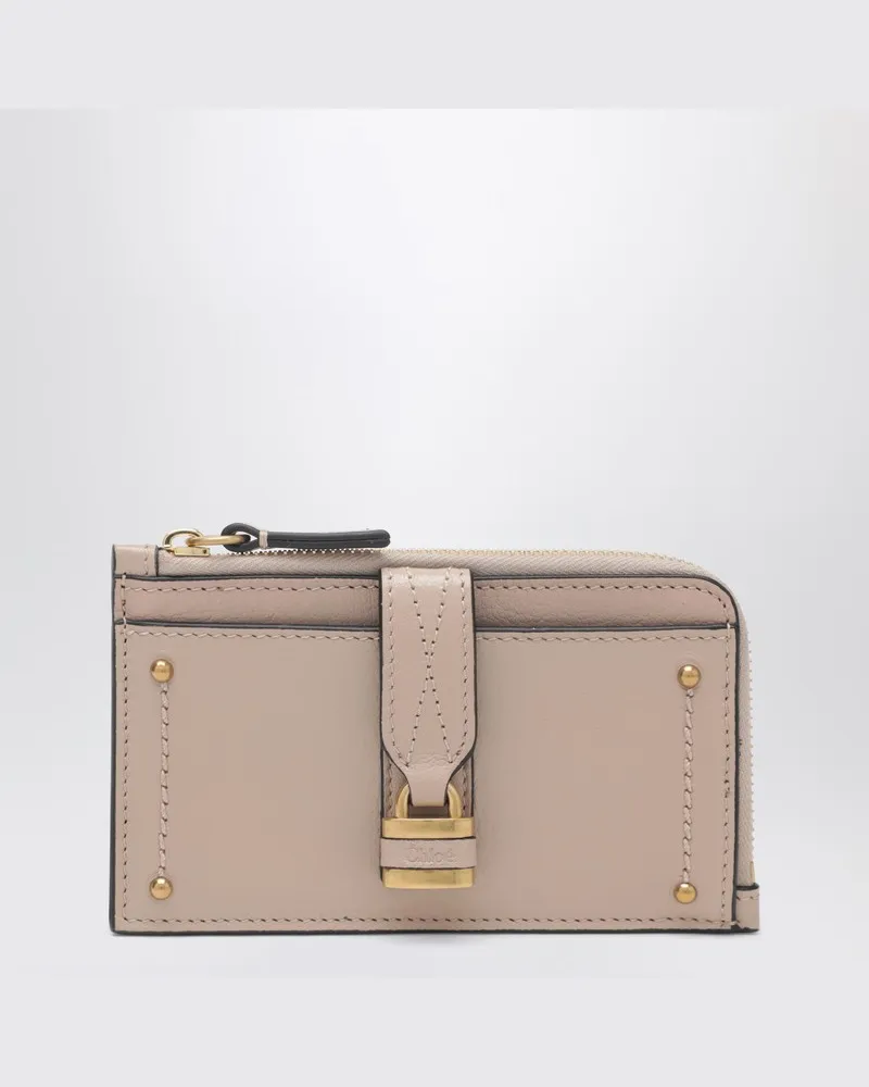 Chloé Kleines Paddington Münzetui mit Kartenfächern in Rosa 