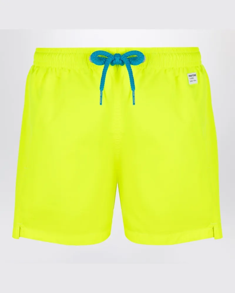 MC2 Saint Barth Badeanzug  x Pantone neon gelb Gelb