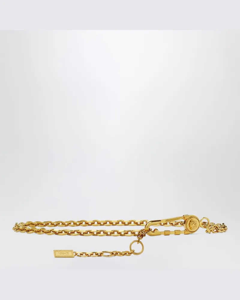 Versace Safety-Pin-Kettengürtel Metallisch
