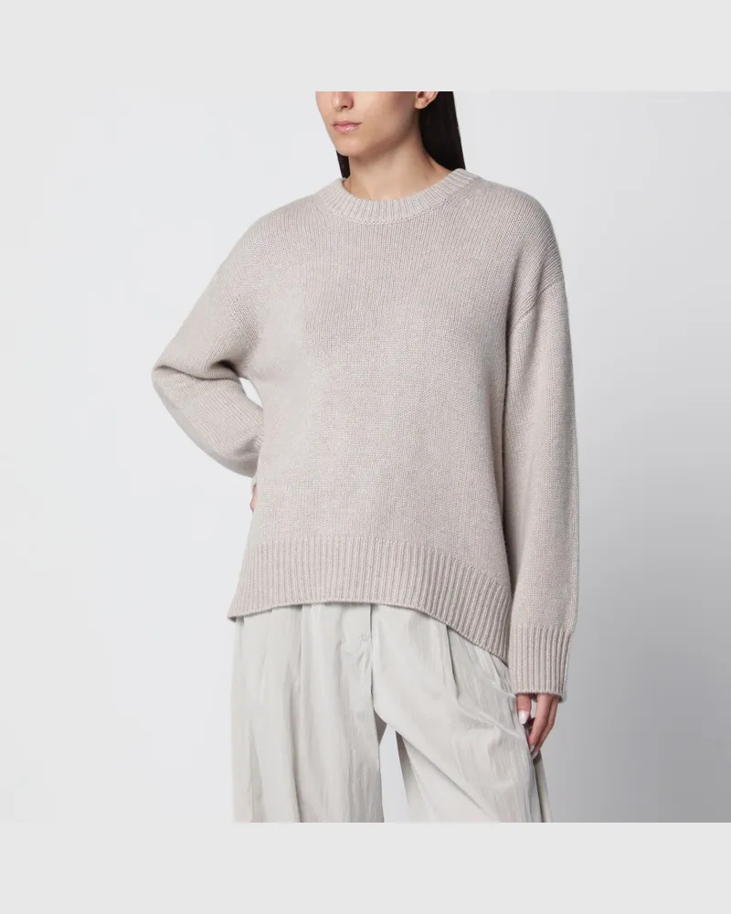 Lisa Yang Pullover Noor aus Kaschmir in Sand Beige