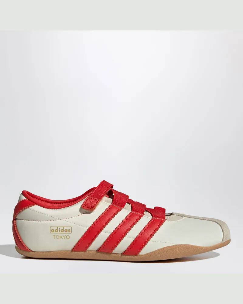 adidas Tokyo Mary Jane Cream White/Red/Gold Metallic White