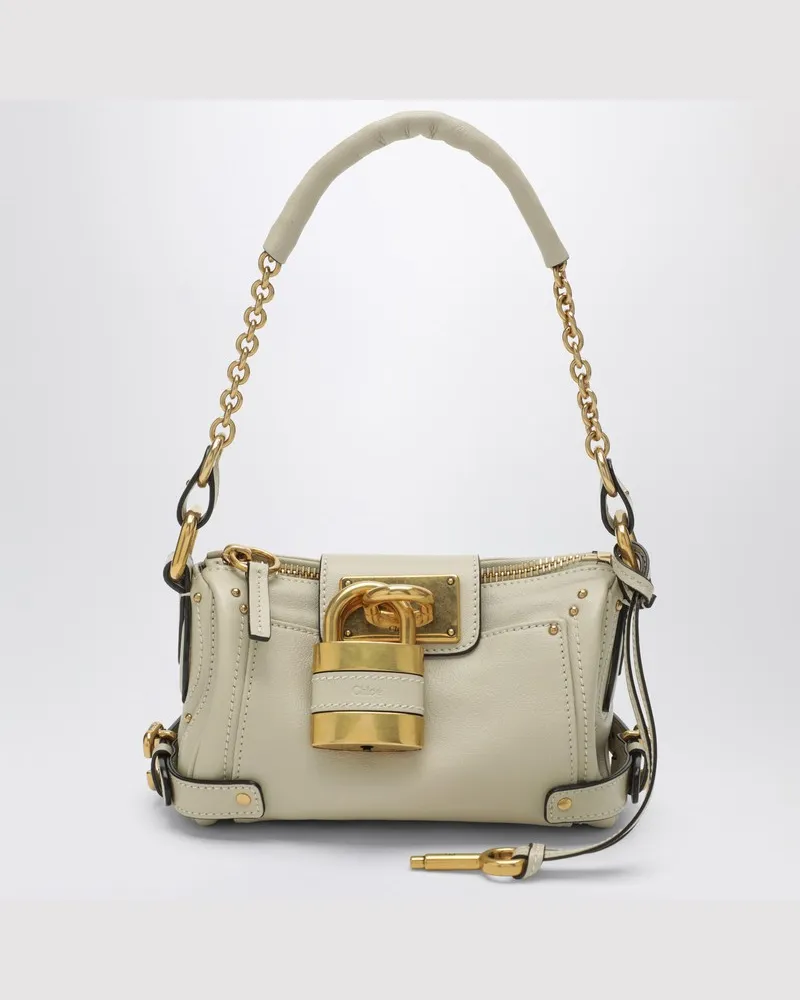 Chloé Cremefarbene kleine Paddington-Tasche Gelb