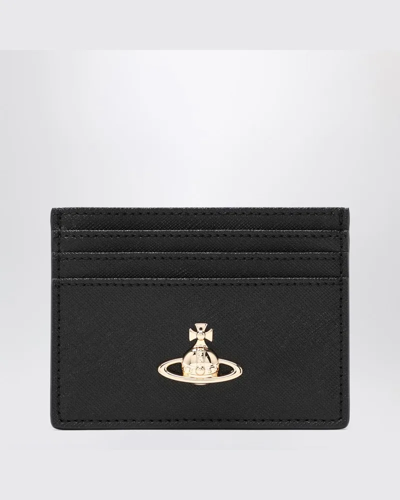 Vivienne Westwood Schwarzer Orb Kartenhalter 