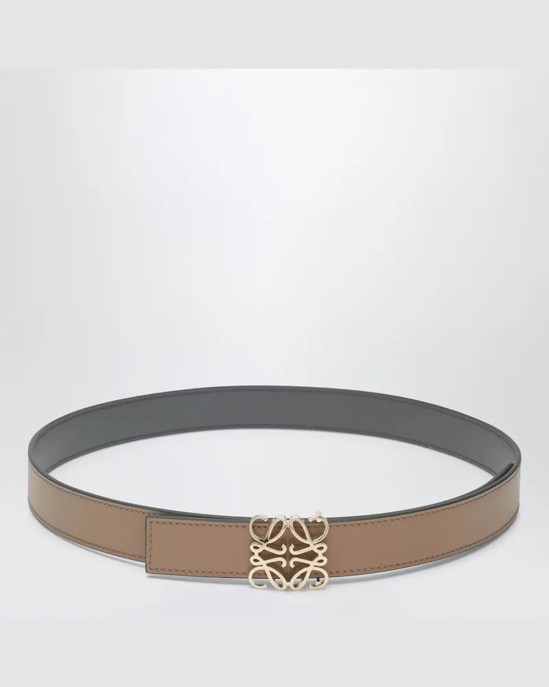 Loewe Wendegürtel Anagram in Beige/Grau Brown