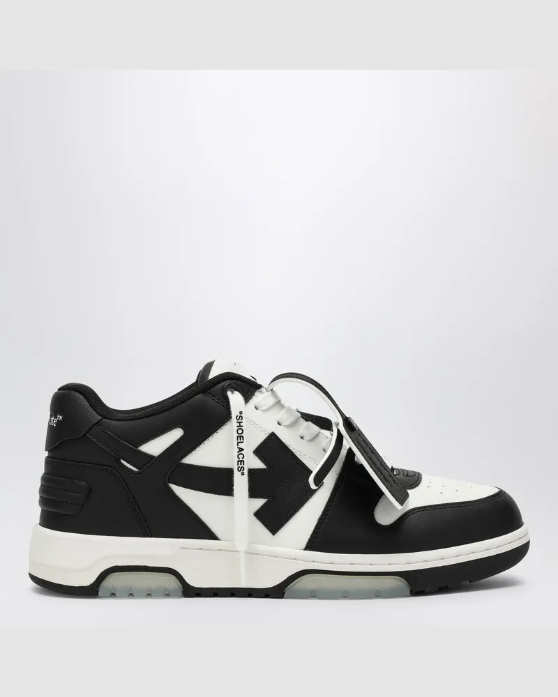 OFF-WHITE Weiß-schwarze Out Of Office Sneaker Black