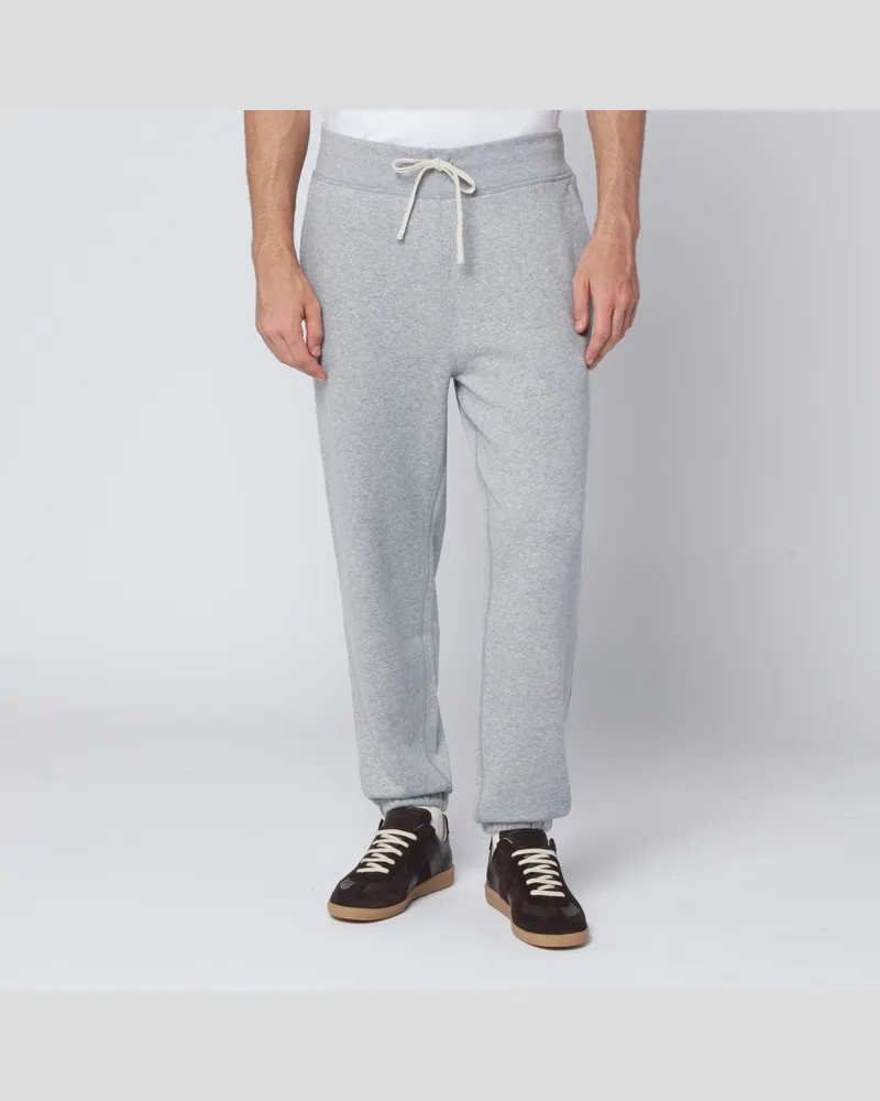 Ralph Lauren Graue Jogginghose aus Baumwollmischung Blau