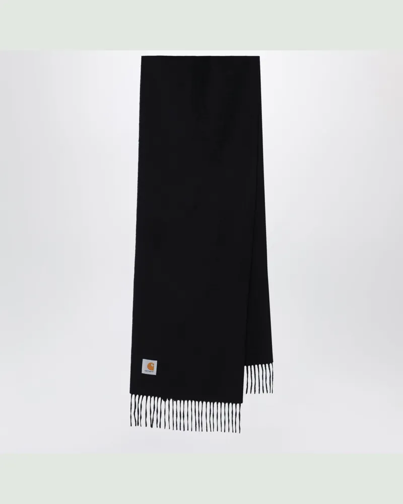Carhartt WIP Black Clan Wool Scarf Black