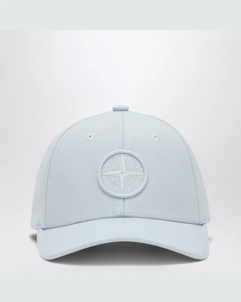 Stone Island Hellblauer Hut mit Compass-Logo Light