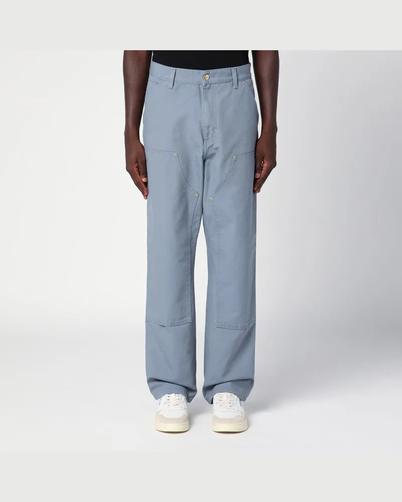 Carhartt WIP Hose Double Knee Dove Grau