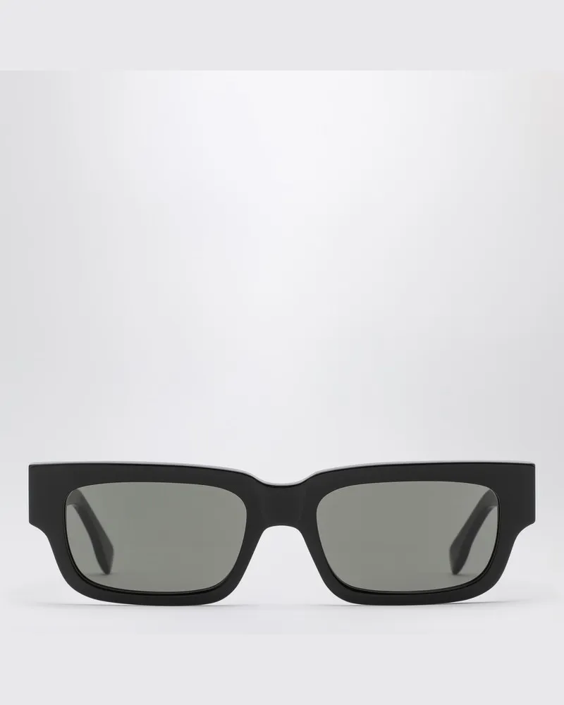 RETROSUPERFUTURE Schwarze Sonnenbrille Roma 3627 Schwarz