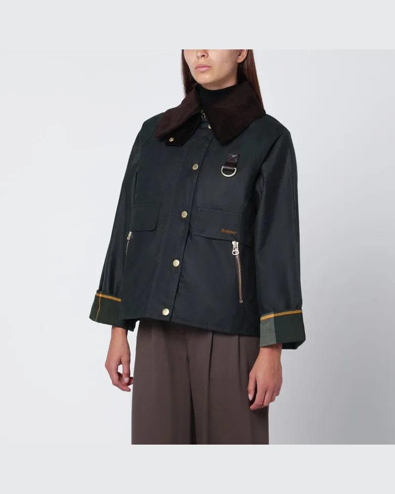 Barbour Gewachste Jacke Catton  Sage/Ancient Grün