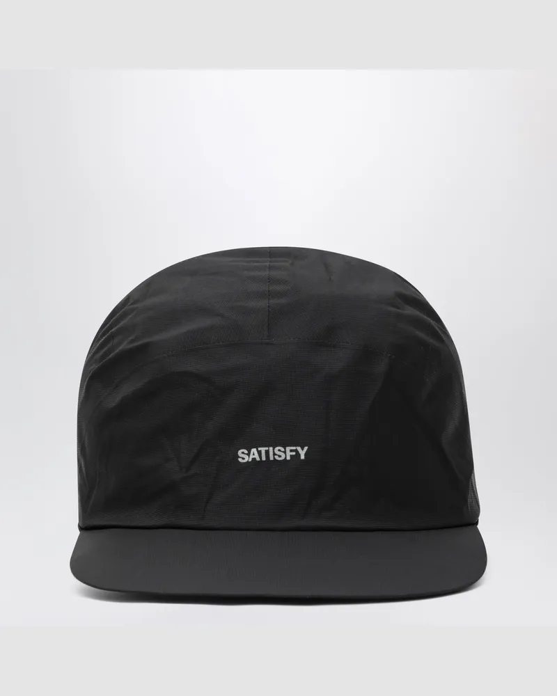 Satisfy Schwarze Pertex 3L Rain Cap Black