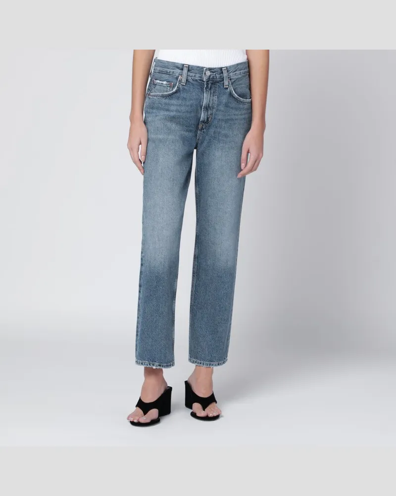 AGOLDE Valen Jeans in Surround-Blau Blau