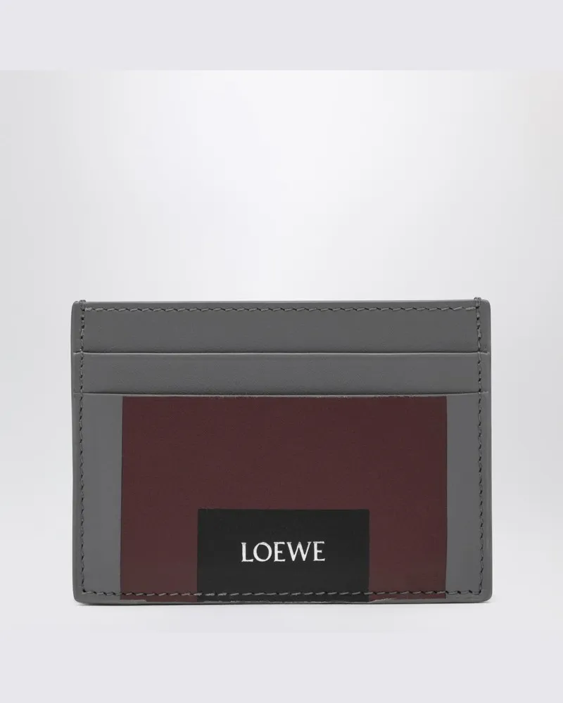 Loewe Kartenetui Schiefer/Rubin 