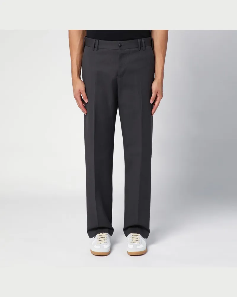 PT TORINO Anthrazitgraue Hose Michael aus Baumwolle Grau