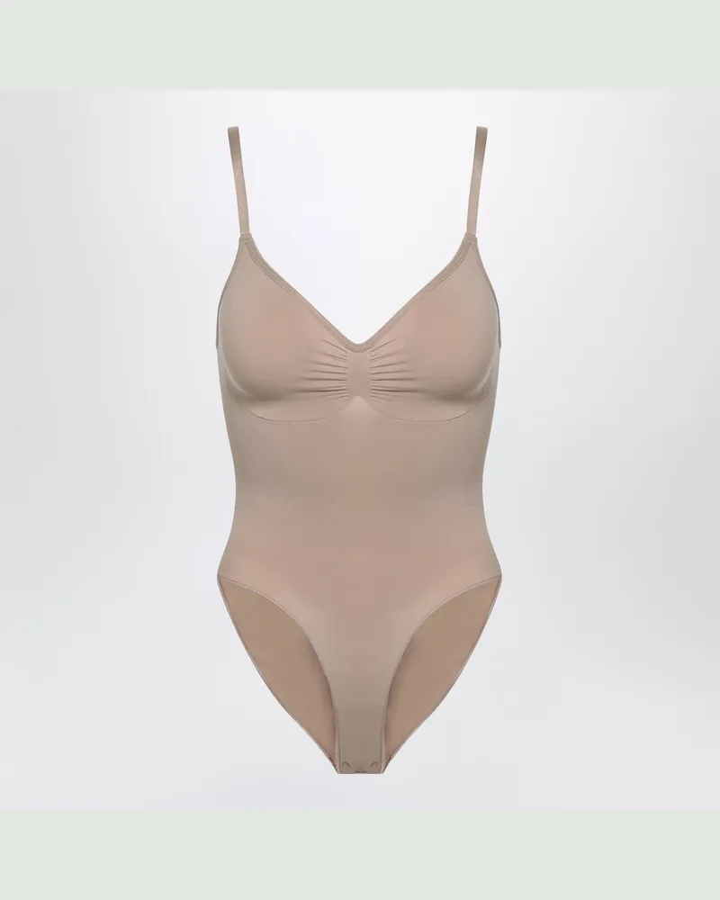 SKIMS Siennabrauner Seamless Sculpt formender Body Brown