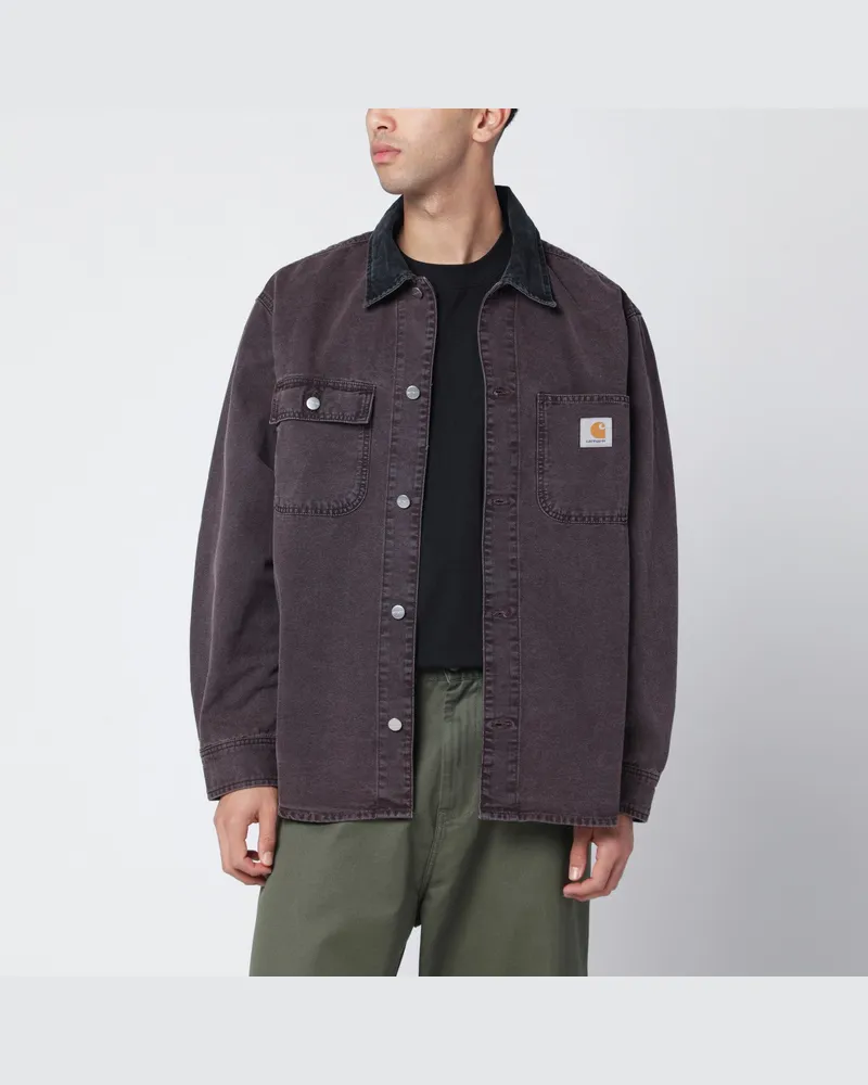 Carhartt WIP Mitch Shirt Jacket Palisander/Black Brown