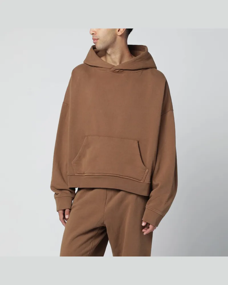 Entire Studios Brown hooded sweatshirt Beige