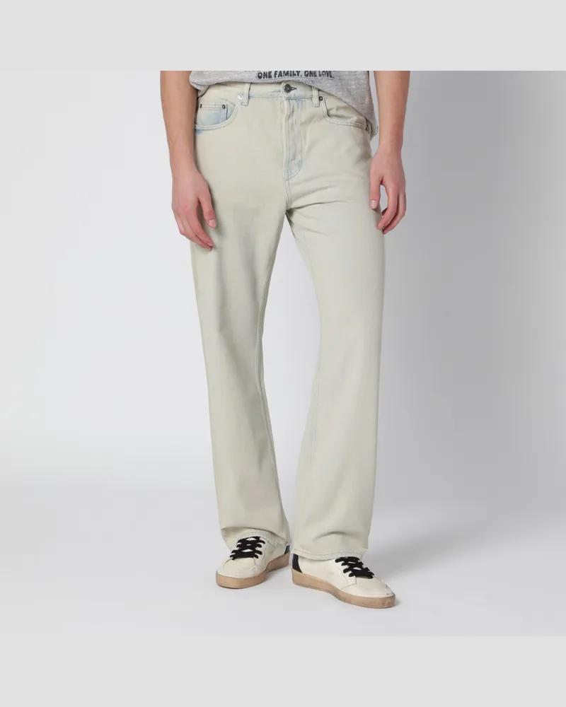 Golden Goose Light Sand Denim-Hose Beige