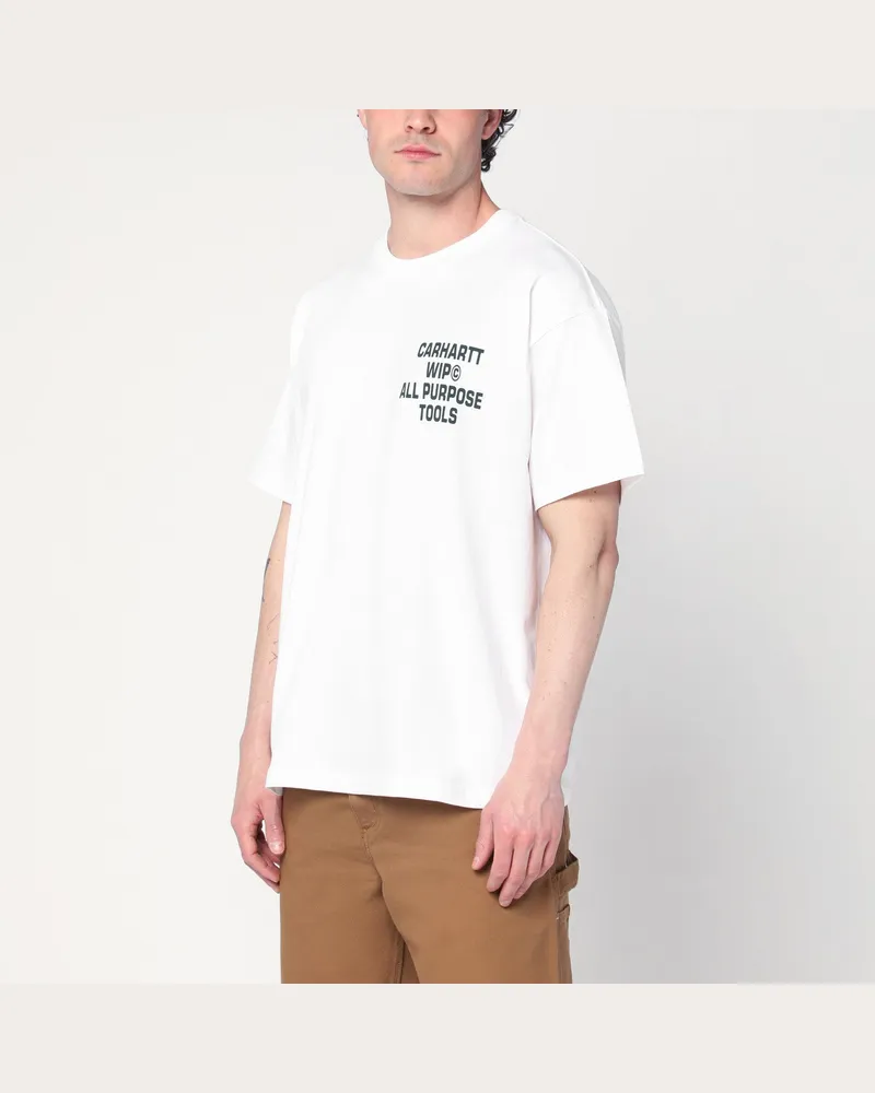 Carhartt WIP S/S Cross Screw T-Shirt weiß White