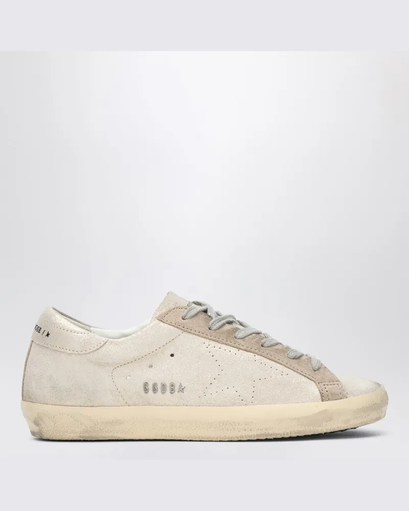 Golden Goose Sneaker Super Star Platin/Beige Beige