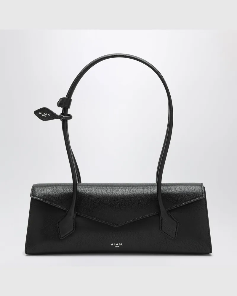 Alaïa Le Teckel Tasche aus schwarzem Ziegenleder Black