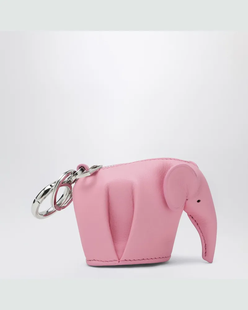 Loewe Schlüsselanhänger mit Münzfach Rosa Elefant 