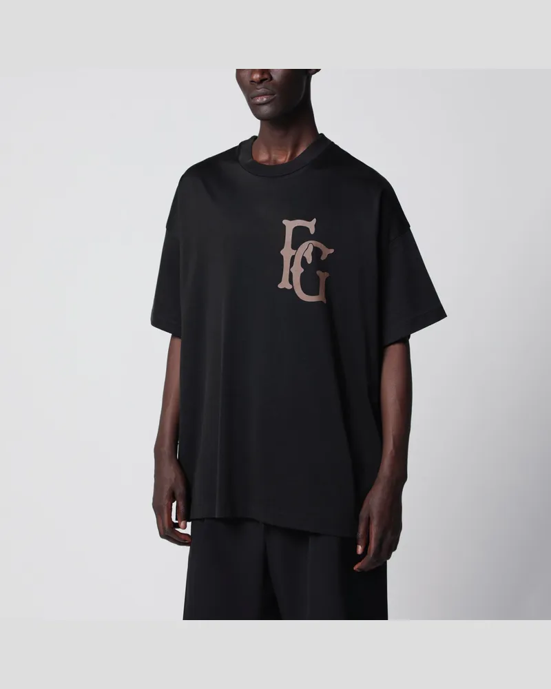 Fear of God T-Shirt 43 aus Baumwolle und Rayon in Schwarz Black