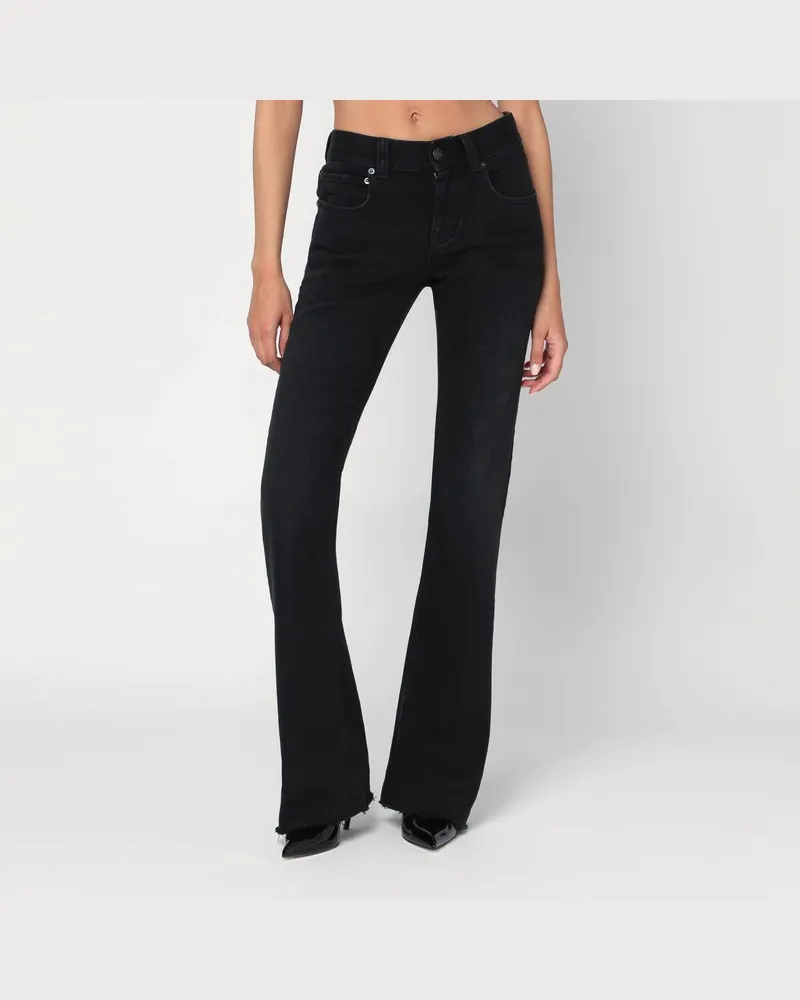 Balenciaga Schwarze Bootcut Slim Fit Jeans Schwarz