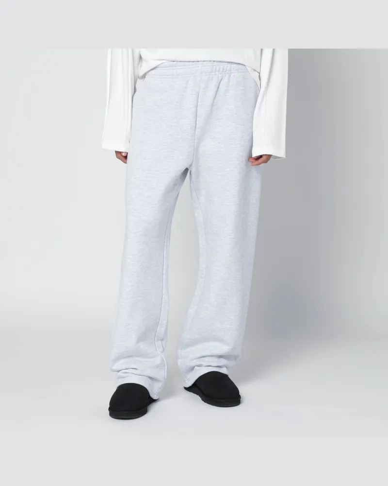 Entire Studios Hellgraue Jogginghose aus Baumwolle 