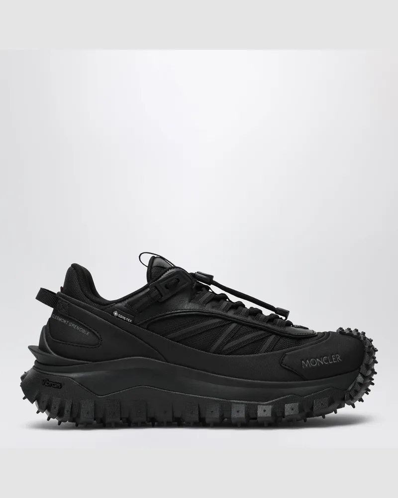 Moncler Trailgrip GTX Sneaker aus Leder und Nylon in Schwarz Black