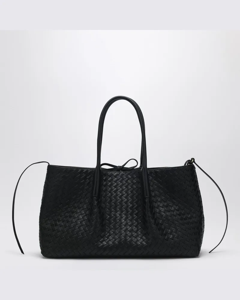 Bottega Veneta Große Pinacoteca Tasche schwarz/Fondant Schwarz