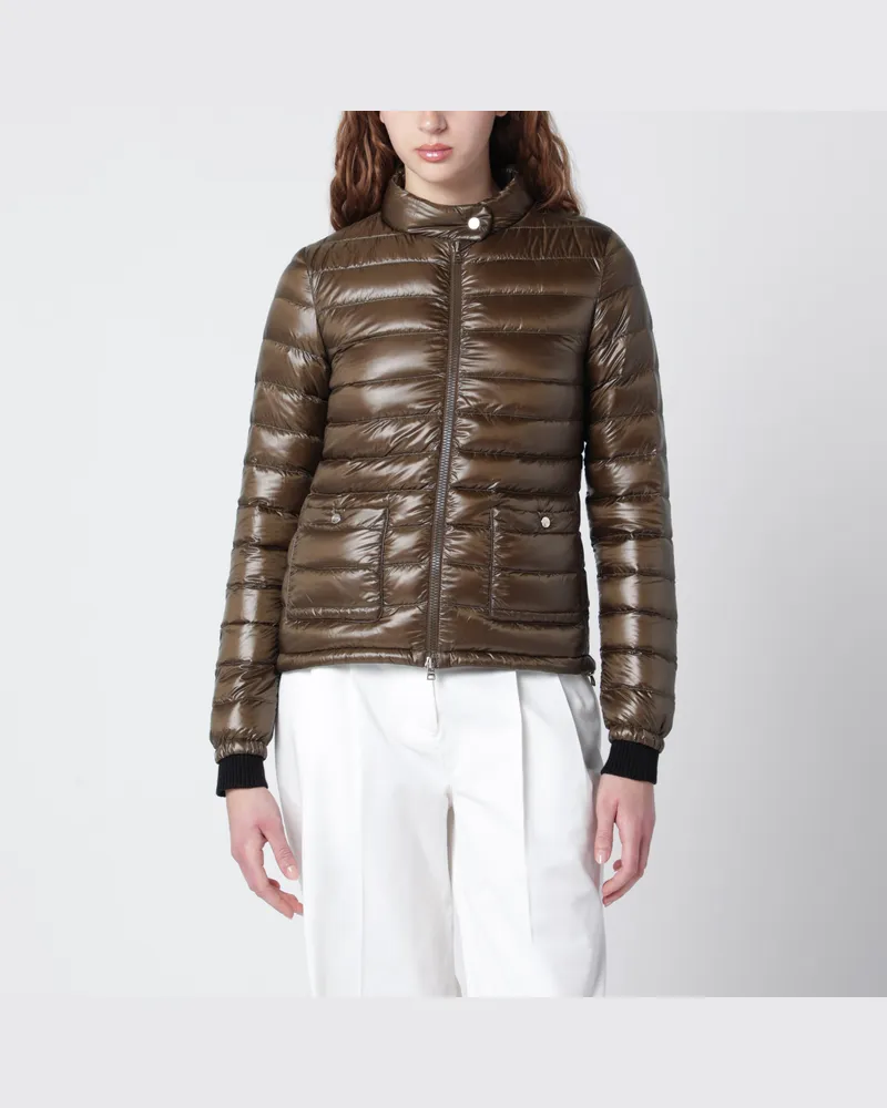 Herno Ultraleichte Nylon-Bomberjacke In Militärgrün Green