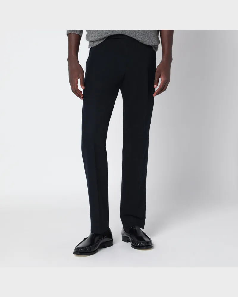 PT TORINO Navyblaue Rebel Hose aus Baumwollmischung Blue
