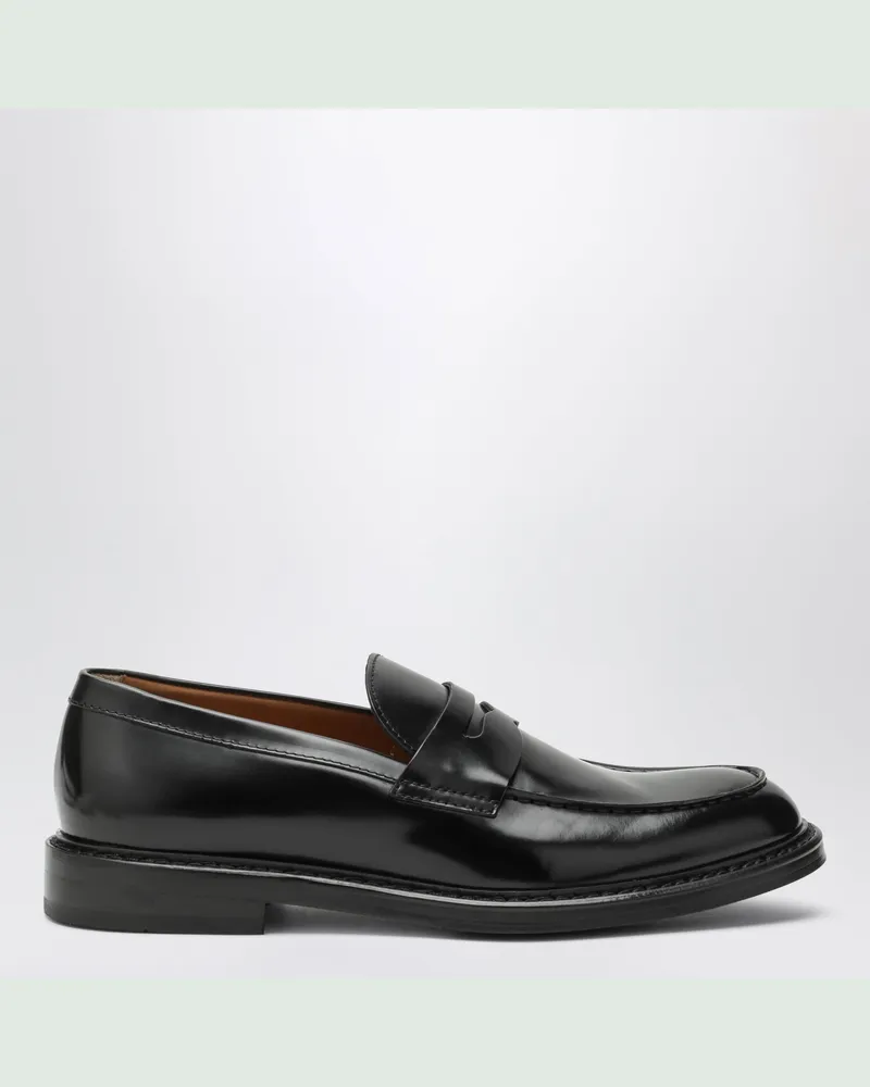 Doucal´s Loafer in Schwarz aus Leder Black