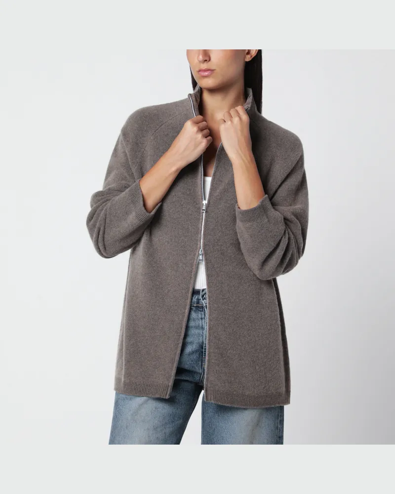 Our Legacy Strickjacke von Brown Dash aus Merinowolle Green