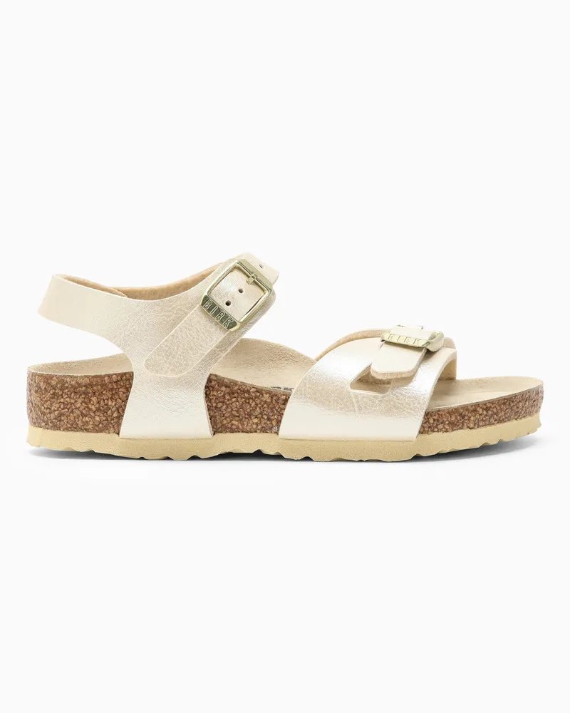 Birkenstock Perlweiße Sandale Rio White