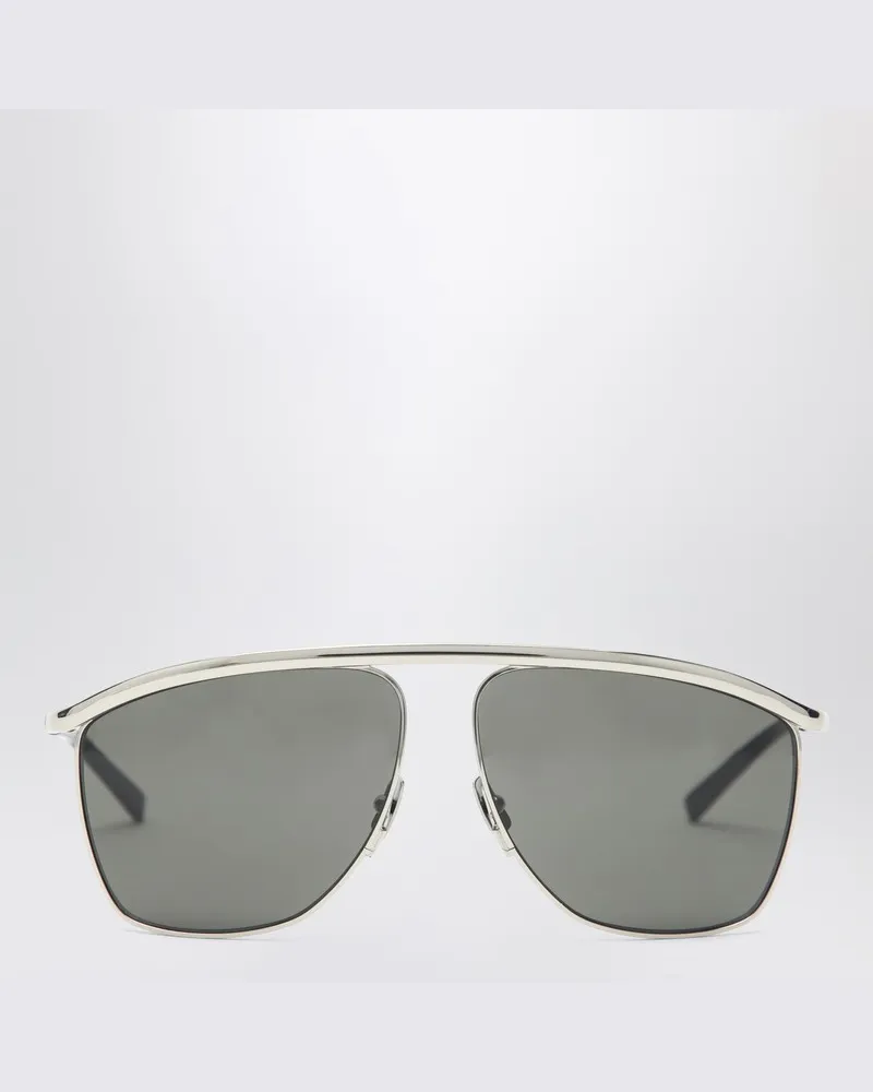 Saint Laurent SL 820 Victoire Sonnenbrille silber/grau Metallisch