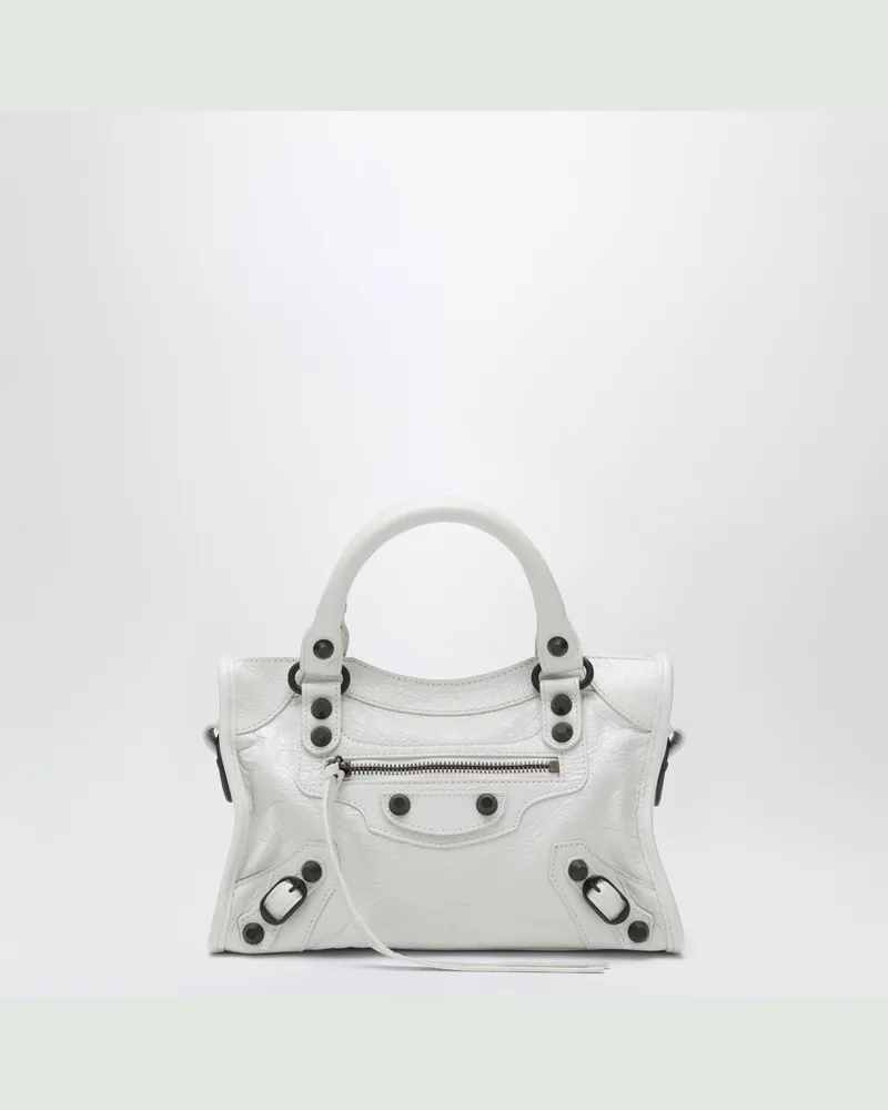 Balenciaga Le City Mini Tote-Bag weiß White