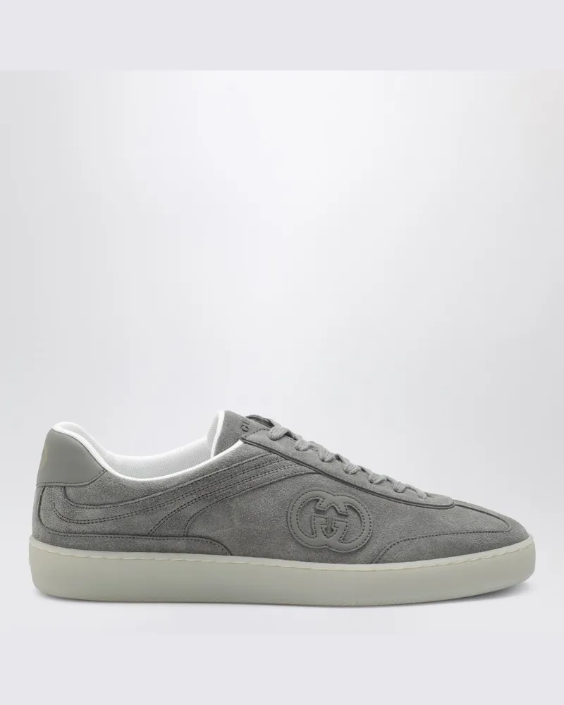 Gucci G75 graue Sneaker aus Wildleder Grau