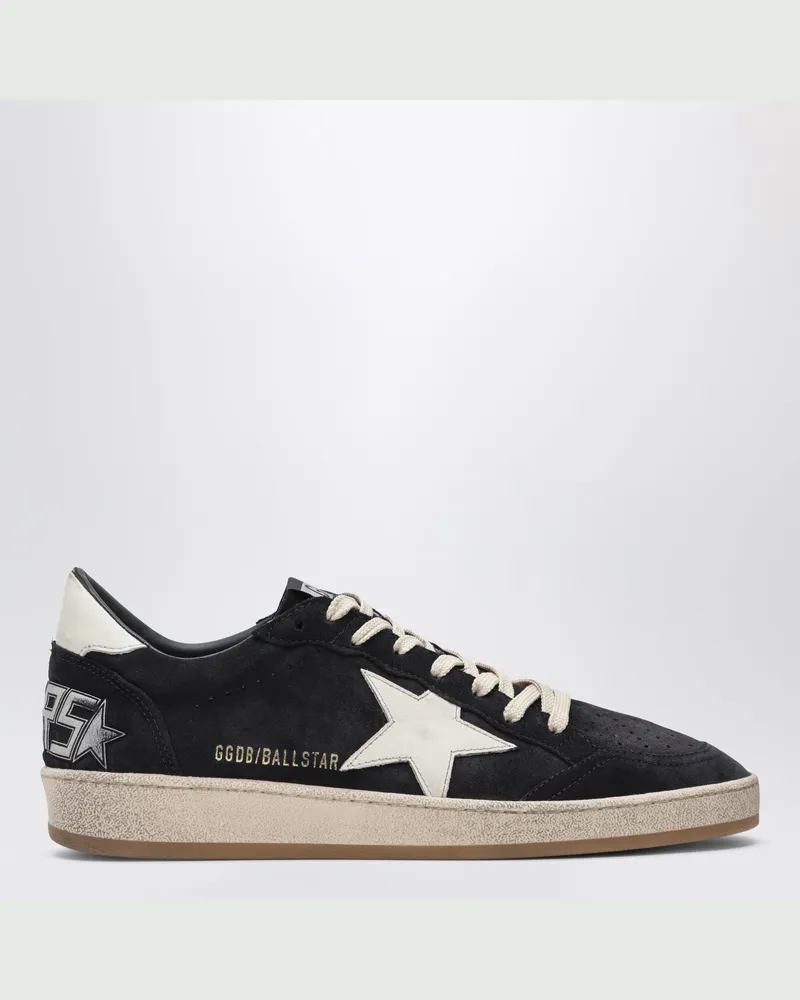 Golden Goose Ball Star Sneaker in Dunkelblau/Weiß aus Veloursleder und Leder Blue