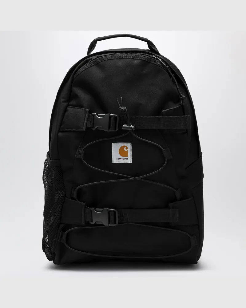 Carhartt WIP Schwarzer Kickflip-Rucksack Black
