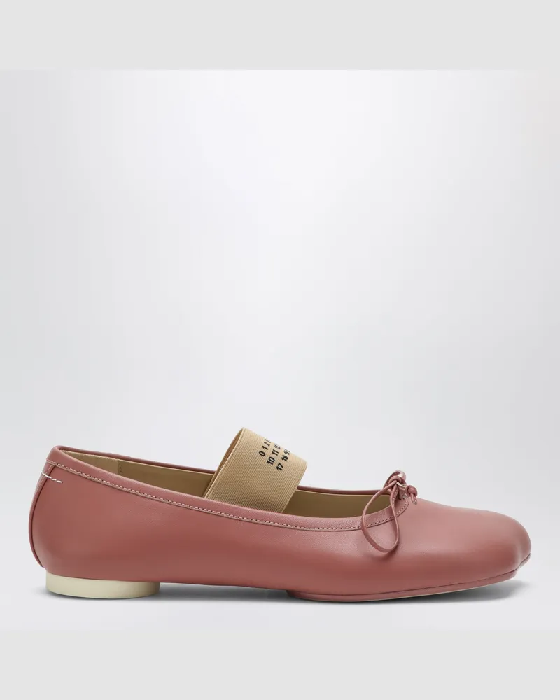 Maison Margiela Rosa Anatomic Numeric Ballerinas Pink