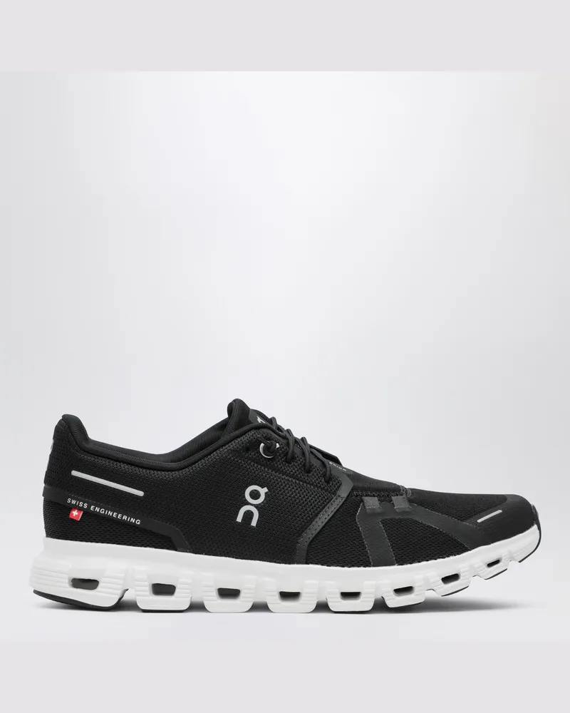 ON Sneakers Cloud 6 schwarz/weiß Black
