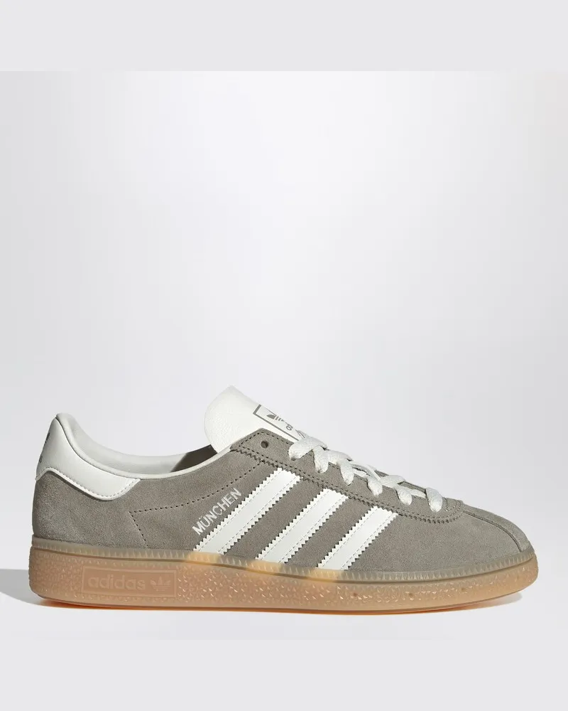 adidas Muenchen aus grauem Wildleder sneaker Grau